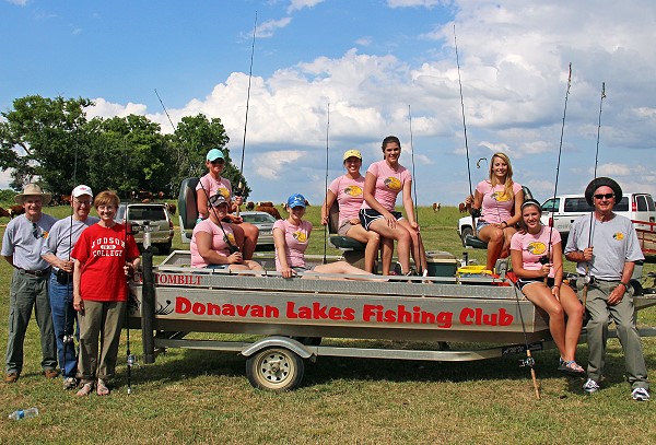 Manager Wilson's Judson College fishing class, 2013