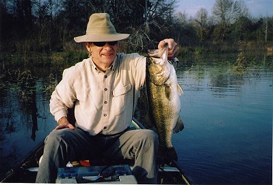 David Potts with another Club bass