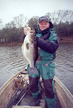 George Hinkle and big bass