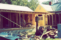 Construction of Donavan Inn