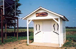 Restroom for members at the Donavan Club