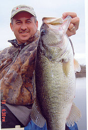 Rodney Smith with a big bass