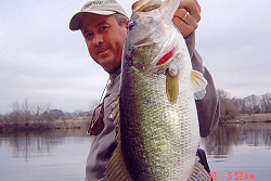 Rodney Smith with a big bass