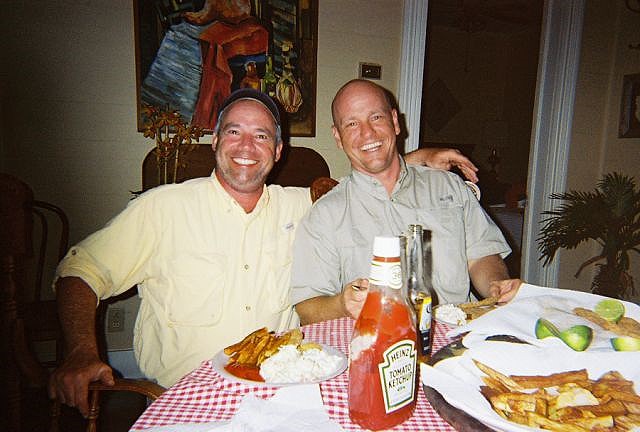 Catfish supper at Donavan Inn